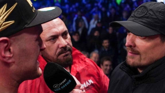 USYK JUŻ FAWORYTEM W WALCE Z FURYM