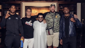 FOTO. FURY Z JOSHUĄ, NGANNOU I RONALDO W RIJADZIE