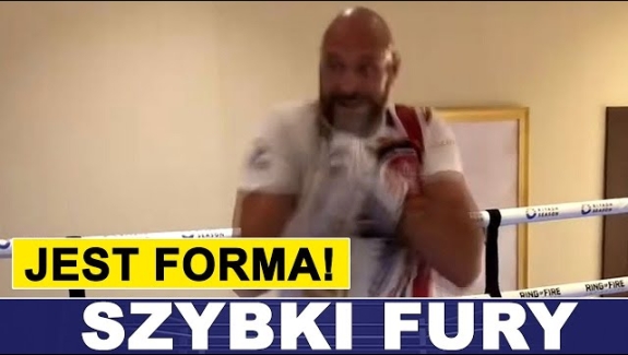 FURY W FORMIE PRZED WALKĄ Z USYKIEM