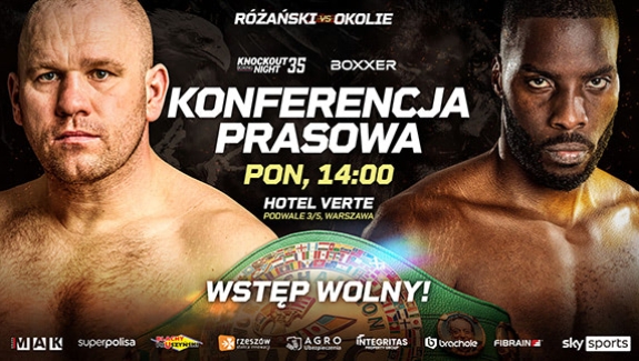 RÓŻAŃSKI - OKOLIE: W PONIEDZIAŁEK FACE TO FACE!