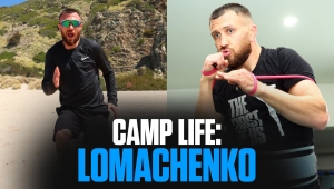 ŁOMACZENKO TRENUJE PRZED WALKĄ O PAS IBF
