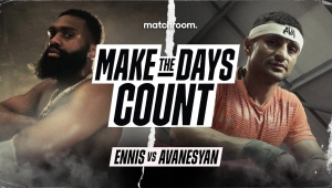 MATCHROOM ZAPOWIADA WALKĘ ENNIS - AWANESJAN