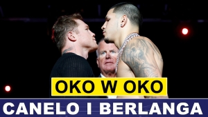 CANELO I BERLANGA TWARZĄ W TWARZ