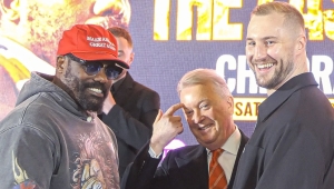 WIDEO. CHISORA I WALLIN OKO W OKO PRZED WALKĄ 8 LUTEGO