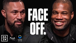 FACE OFF PRZED WALKĄ DANIEL DUBOIS - JOSEPH PARKER