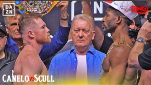 CANELO I SCULL W LIMICIE PRZED WALKĄ O CZTERY PASY