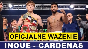 INOUE - CARDENAS: WAŻENIE, TRASMISJA W NIEDZIELĘ W TVP SPORT