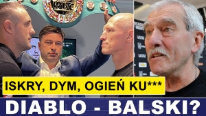 ISKRY, DYM, OGIEŃ KUR*** - JERZY BARANIECKI PRZED WALKĄ BALKI - DIABLO