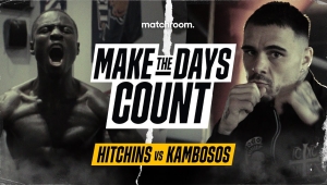 MATCHROOM ZAPOWIADA WALKĘ HITCHINS - KAMBOSOS O PAS IBF