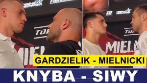 KNYBA - SIWY,  GARDZIELIK - MIELNICKI: OKO W OKO!