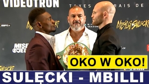 SULĘCKI I MBILLI OKO W OKO PRZED WALKĄ O PAS WBC