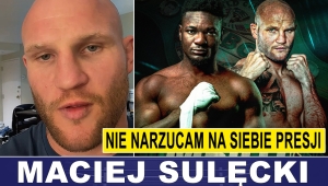SULĘCKI: NIE NARZUCAM NA SIEBIE PRESJI