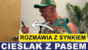 WZRUSZAJĄCE! CIEŚLAK ROZMAWIA Z SYNKIEM PO ZDOBYCIU PASA