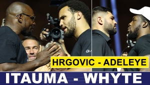 ITAUMA - WHYTE I HRGOVIC - ADELEYE FACE OFF
