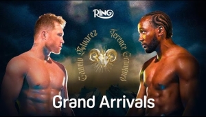 GRAND ARRIVALS PRZED WALKĄ CANELO - CRAWFORD