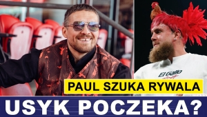 PRASÓWKA: USYK POCZEKA? PAUL SZUKA RYWALA, JOSHUA I USYK RAZEM?