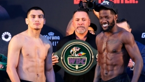 WAŻENIE PRZED WALKĄ ORTIZ - LUBIN O WBC INTERIM