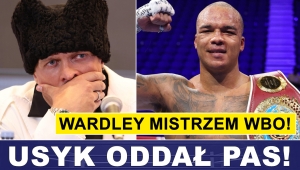 PRASÓWKA: USYK ODDAŁ PAS! WARDLEY MISTRZEM WBO!