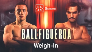 WAŻENIE PRZED BALL - FIGUEROA O PAS WBA