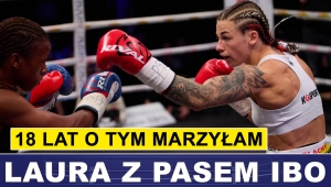 LAURA Z PASEM IBO: PRZESZŁAM MNÓSTWO PRZESZKÓD!