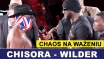 WAŻENIE PRZED WALKĄ CHISORA - WILDER: CHAOS I DYMY