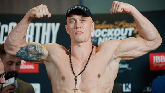 COPPINGER POTWIERDZA: BLISKO WALKI CIEŚLAK - BENAVIDEZ